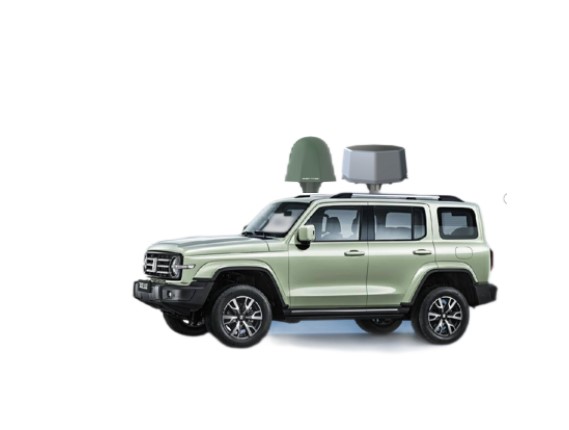  轮台车载察打一体低空防御反制设备