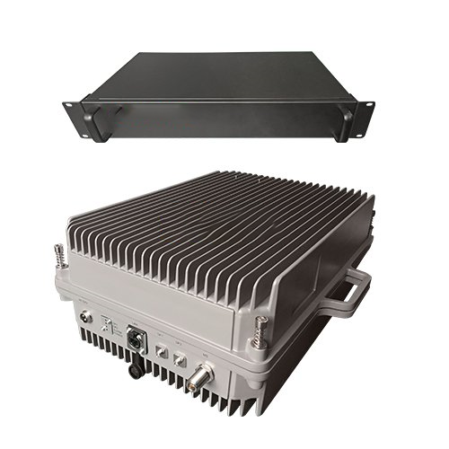  轮台350M PDT消防集群警用数字光纤直放站近远端机